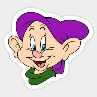 Dopey Dwarf Sticker